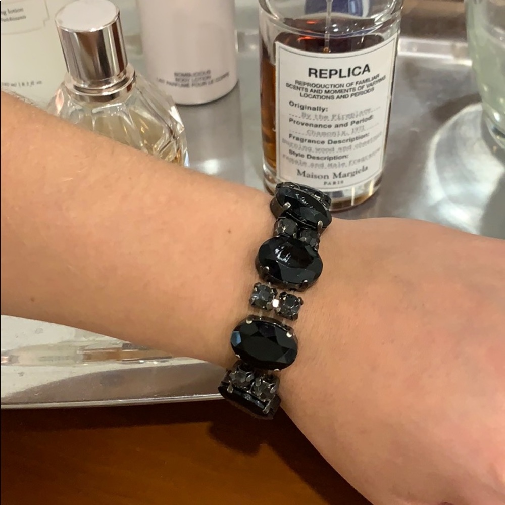 Black Statement Bracelet